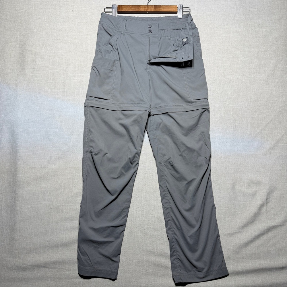 REI Co-op Girls Large 14-16 Gray Sahara Convertible Hiking Pants Outdoor Utility